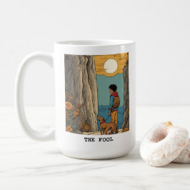 TAZA DE CAFÉ LA TARJETA DE COMIDA - TAROT