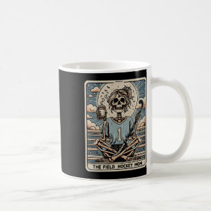 Taza De Café La tarjeta de tarot de la madre de hockey sobre hi