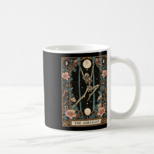 Taza De Café La Tarjeta de Tarot de Seda Aérea del Aerialista B