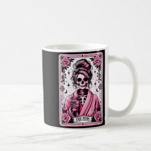 Taza De Café La tarjeta de tarot divertida de la madre mujer es