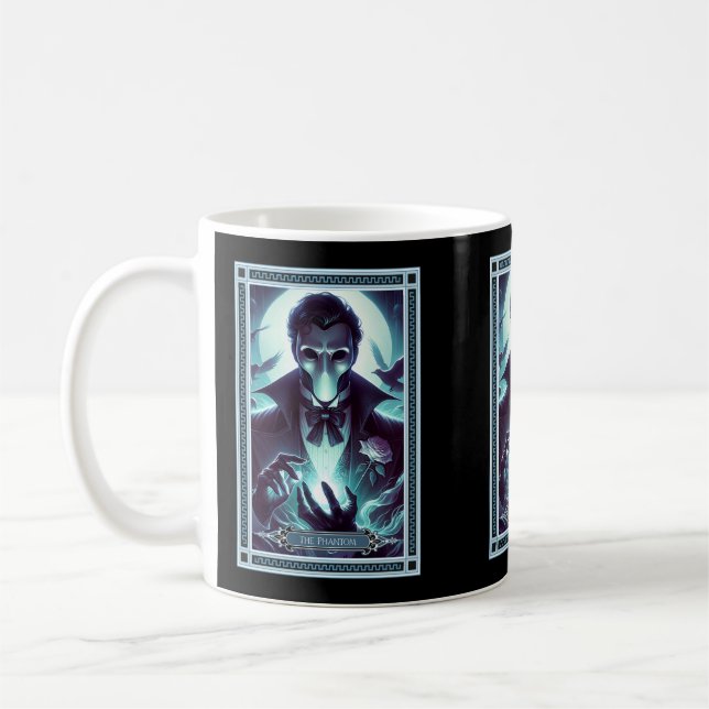 Taza De Café La tarjeta Phantom Tarot (Izquierda)