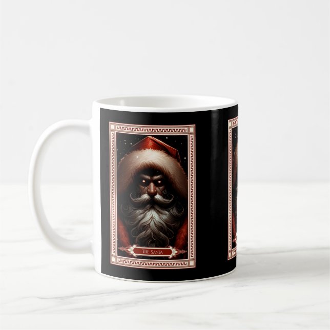 Taza De Café La tarjeta Santa Tarot (Izquierda)