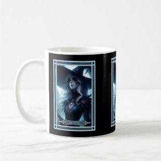 Taza De Café La tarjeta Tarot de brujas