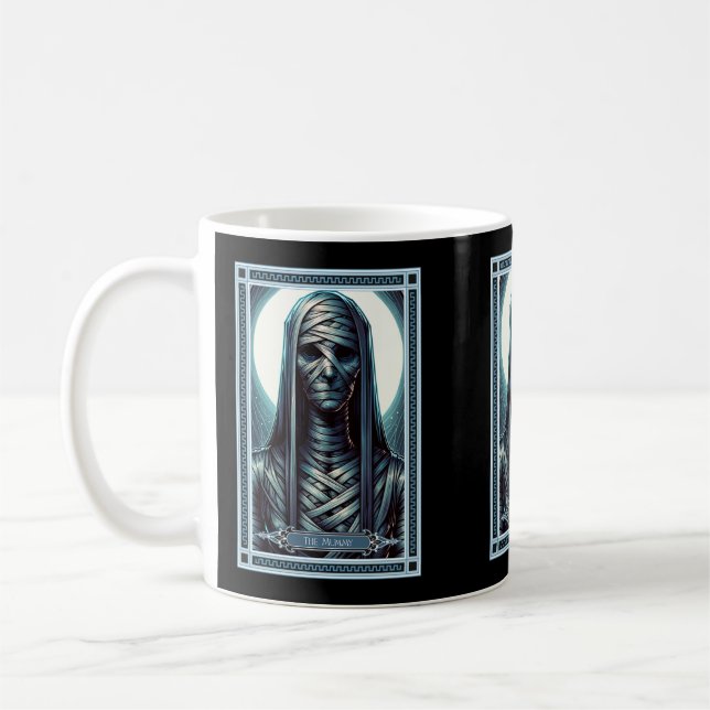 Taza De Café La tarjeta Tarot de mamá (Izquierda)