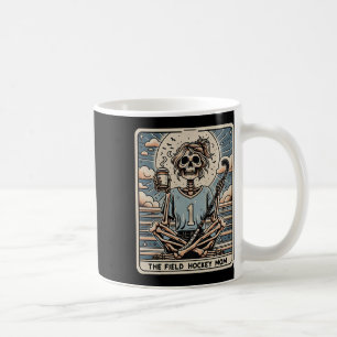 Taza De Café La tarjeta Tarrot de la madre de hockey sobre césp