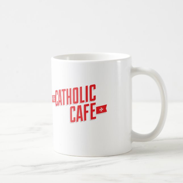 Taza De Café La taza católica del café (Derecha)