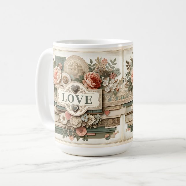 Taza De Café La taza del amor para tomar café (Anverso izquierdo)