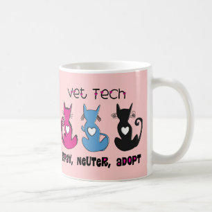 Taza De Café La tecnología del veterinario SPAY NEUTRAL ADOPTA