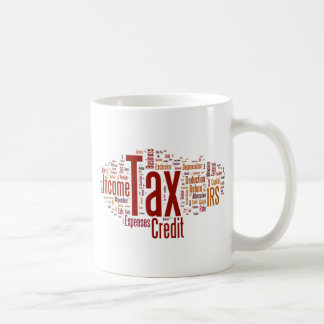 Taza De Café La temporada de impuestos está aquí