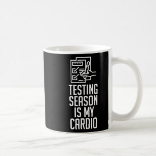 Taza De Café La temporada es mi cardio divertido regalo para ma