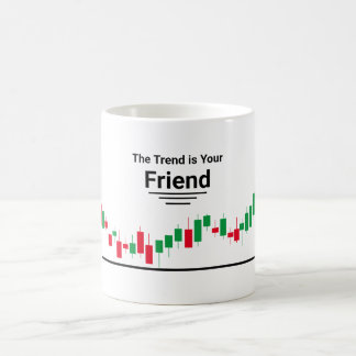 Taza De Café La tendencia es tu amigo Coffee Mug