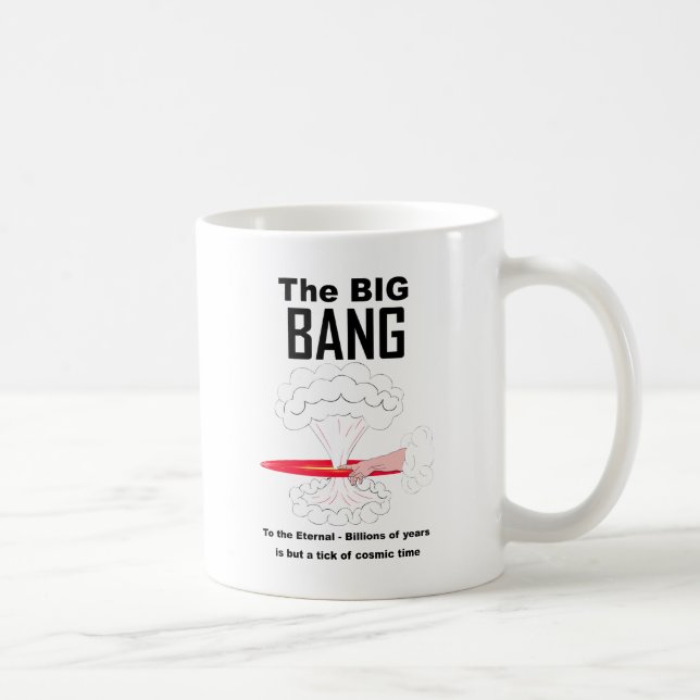 Taza De Café La teoría de Big Bang (Derecha)