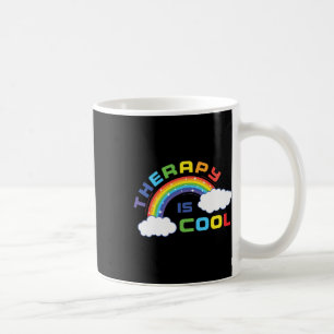 Taza De Café La Terapia Mes De Concienciación Sobre La Salud Es