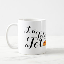 Taza De Café La Tête à Toto Funny Math Chistes para niños Mug