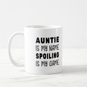 Taza De Café La tía es mi nombre, el engaño es mi juego