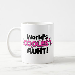 Taza De Café ¡La tía más fresca del mundo!  Gran regalo para