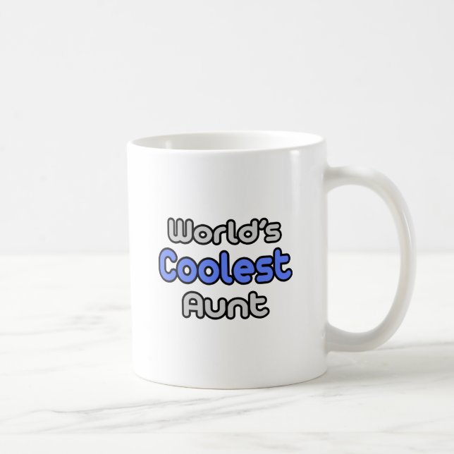 Taza De Café La tía más fría del mundo (Derecha)