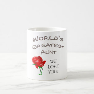 Taza De Café La tía más grande del mundo