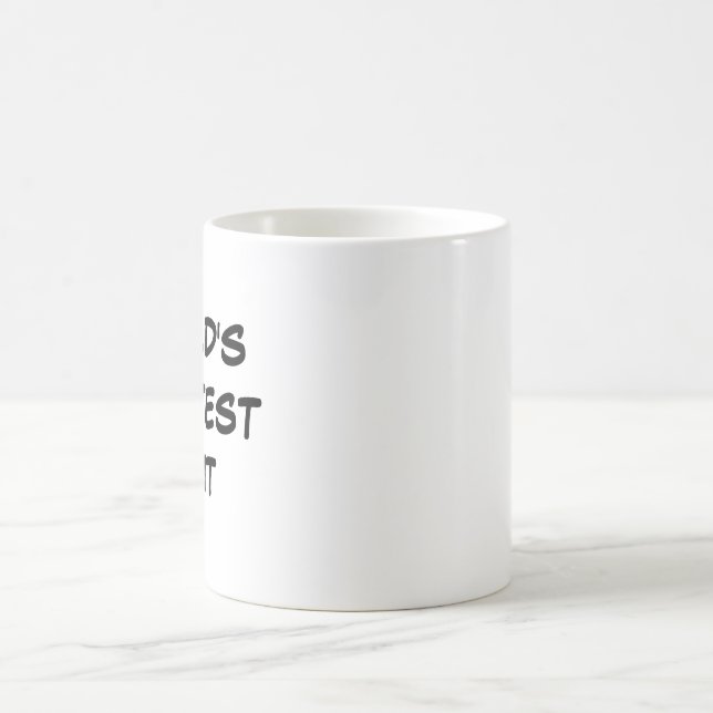 Taza De Café "La tía más grande del mundo" Mug (Centro)