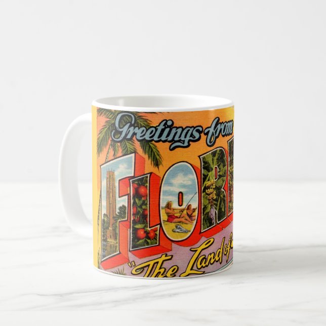 Taza De Café La tierra del saludo del Sol (Anverso izquierdo)