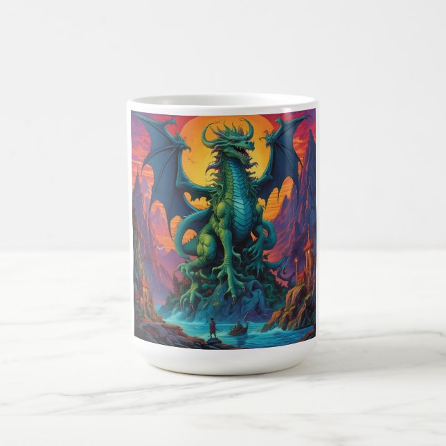 Taza De Café La tierra es el dragón (Centro)