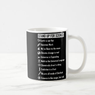 Taza De Café La Tierra No Es Plana Las Vacunas Funcionan Regalo