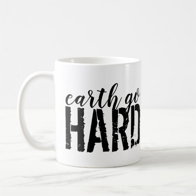 Taza De Café la tierra se hace difícil (Izquierda)