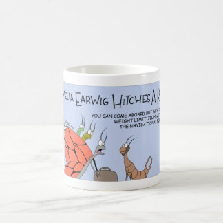 Taza De Café La tijereta de Amelia engancha un paseo