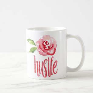 Taza De Café La tipografía es el Rosa de la hojarasca