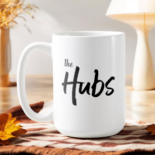 Taza De Café La tipografía graciosa de los hubs