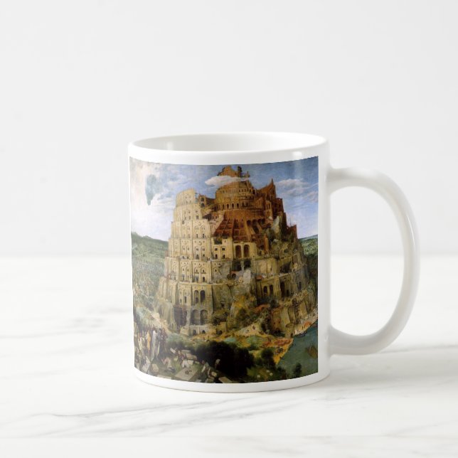 Taza De Café La torre de Babel (Derecha)