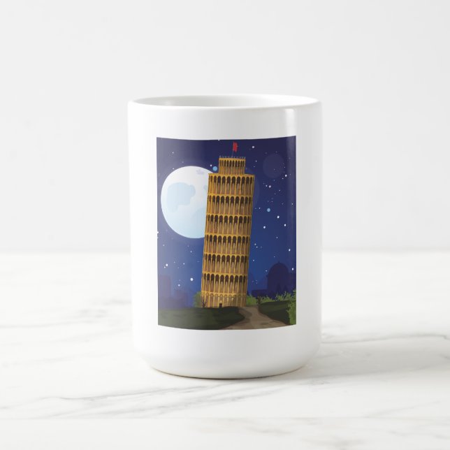 Taza De Café La Torre inclinada de Pisa (Centro)