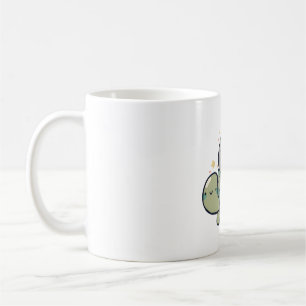 Taza De Café La tortuga corta � el arte animal
