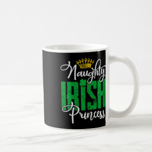 Taza De Café La traviesa princesa irlandesa San Patricio