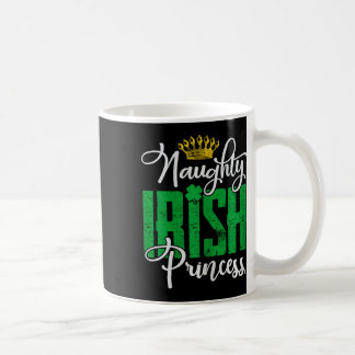 Taza De Café La traviesa princesa irlandesa San Patricio
