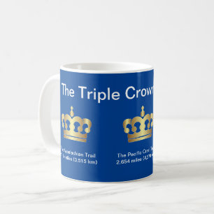 Taza De Café La triple corona del senderismo
