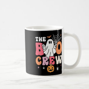 Taza De Café La Tripulación De Fantasma De Halloween O Escuadró