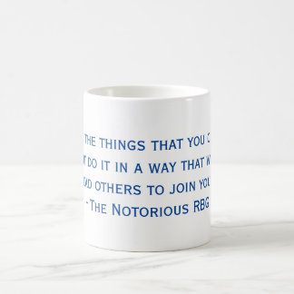 Taza De Café La tristemente célebre cita de RBG