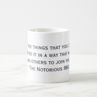 Taza De Café La tristemente célebre cita de RBG