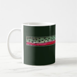 Taza De Café La trucha arco iris de la piel