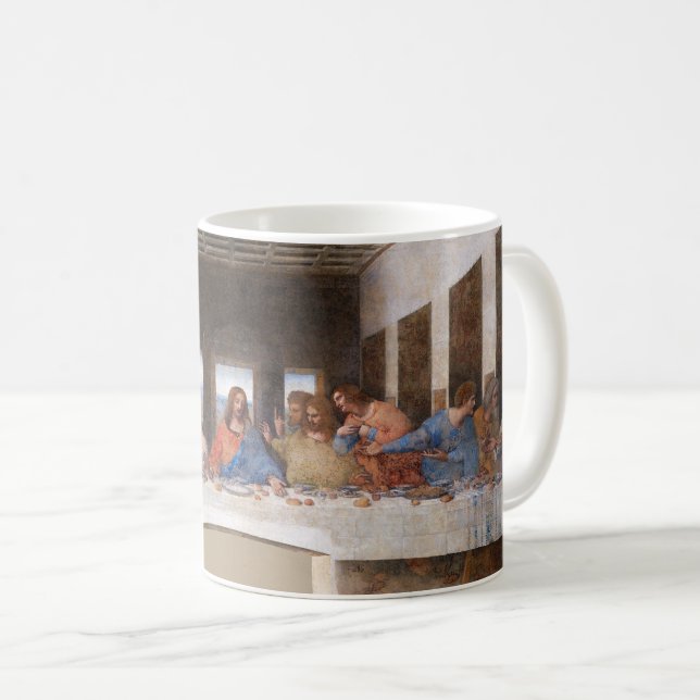 Taza De Café La última cena de Da Vinci (Anverso derecho)