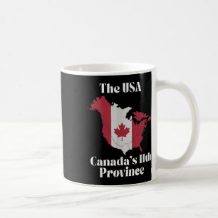 Taza De Café La undécima provincia de las Canadas de Estados Un