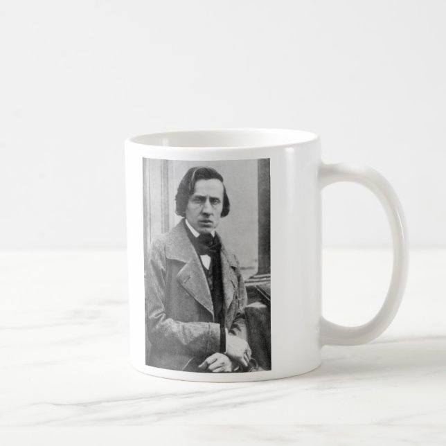 Taza De Café La única fotografía sabida de Federico Chopin (Derecha)