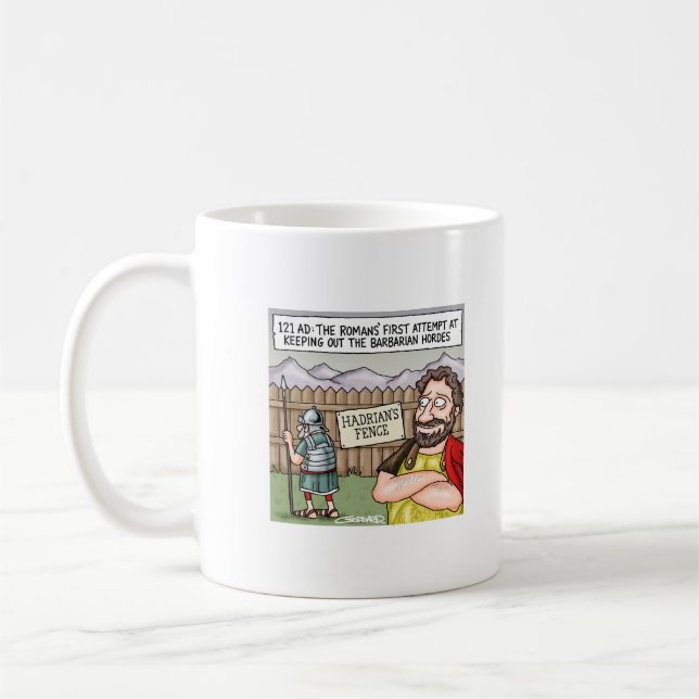 Taza De Café La valla de Hadrian (Izquierda)