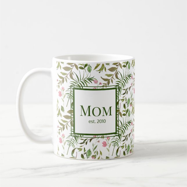 Taza De Café La vegetación y la mamá rosa (Izquierda)