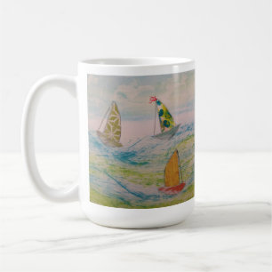 Taza De Café La vela Gorra de un payaso