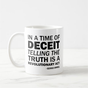Taza De Café La verdad es un acto revolucionario