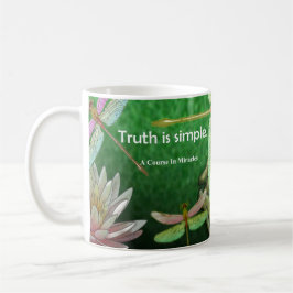 Taza De Café La verdad es un simple milagro Mug