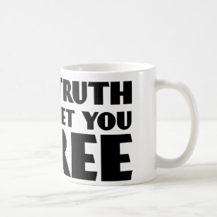 Taza De Café La verdad le fijará libre