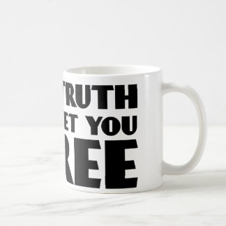 Taza De Café La verdad le fijará libre
